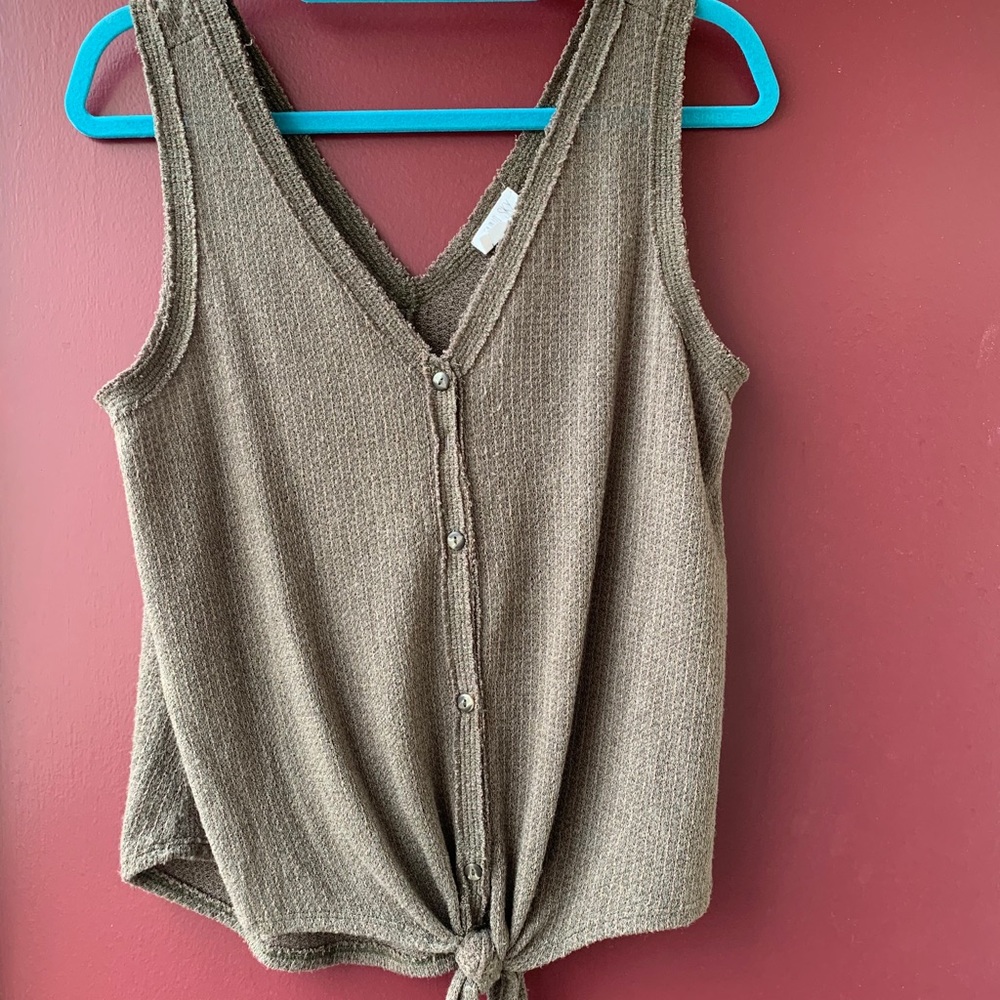 Cropped tank top